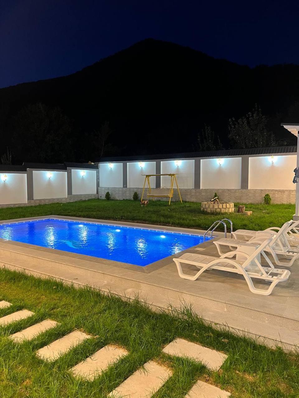 Qafqaz Mountside Chalet Qəbələ Exterior foto
