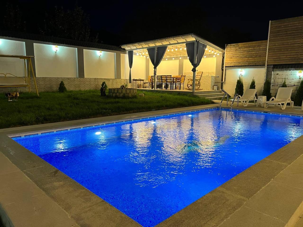 Qafqaz Mountside Chalet Qəbələ Exterior foto