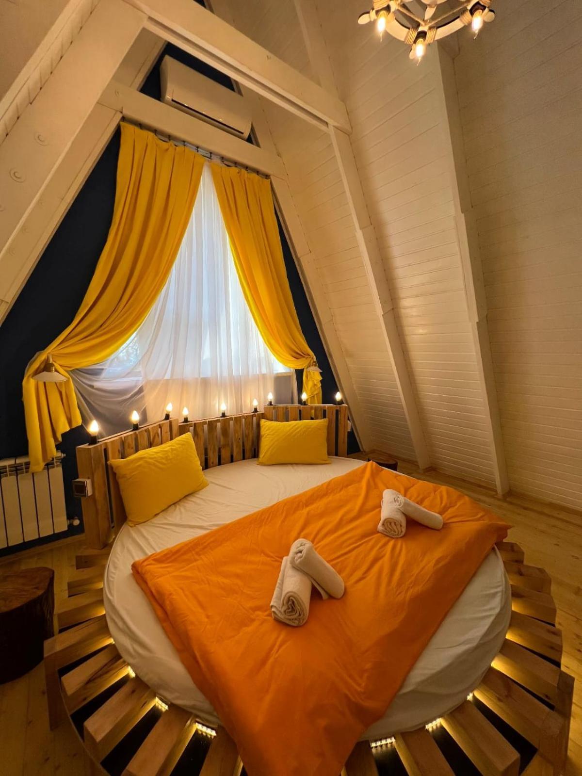 Qafqaz Mountside Chalet Qəbələ Exterior foto