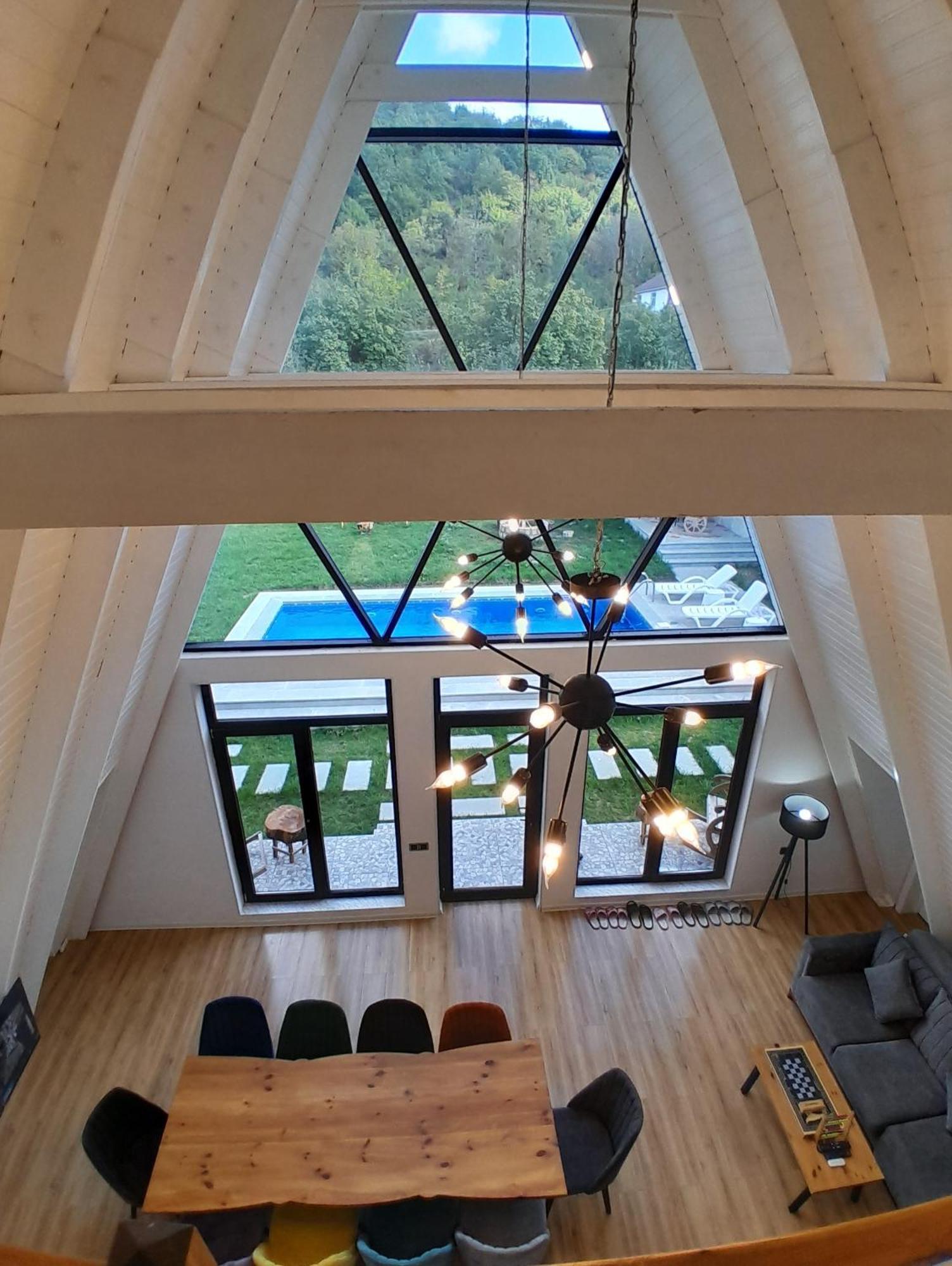 Qafqaz Mountside Chalet Qəbələ Exterior foto