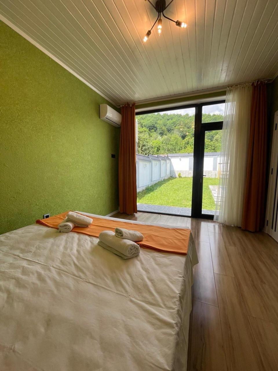 Qafqaz Mountside Chalet Qəbələ Exterior foto