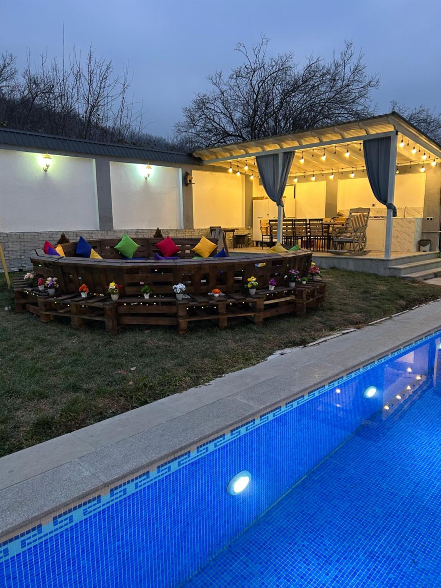 Qafqaz Mountside Chalet Qəbələ Exterior foto
