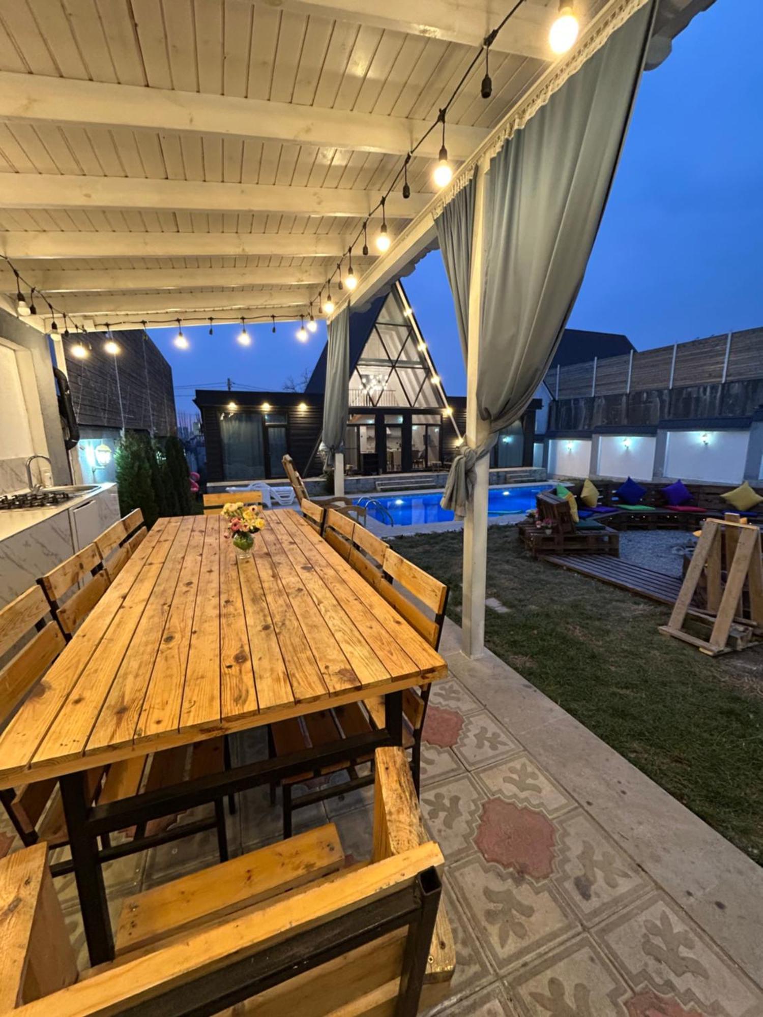 Qafqaz Mountside Chalet Qəbələ Exterior foto