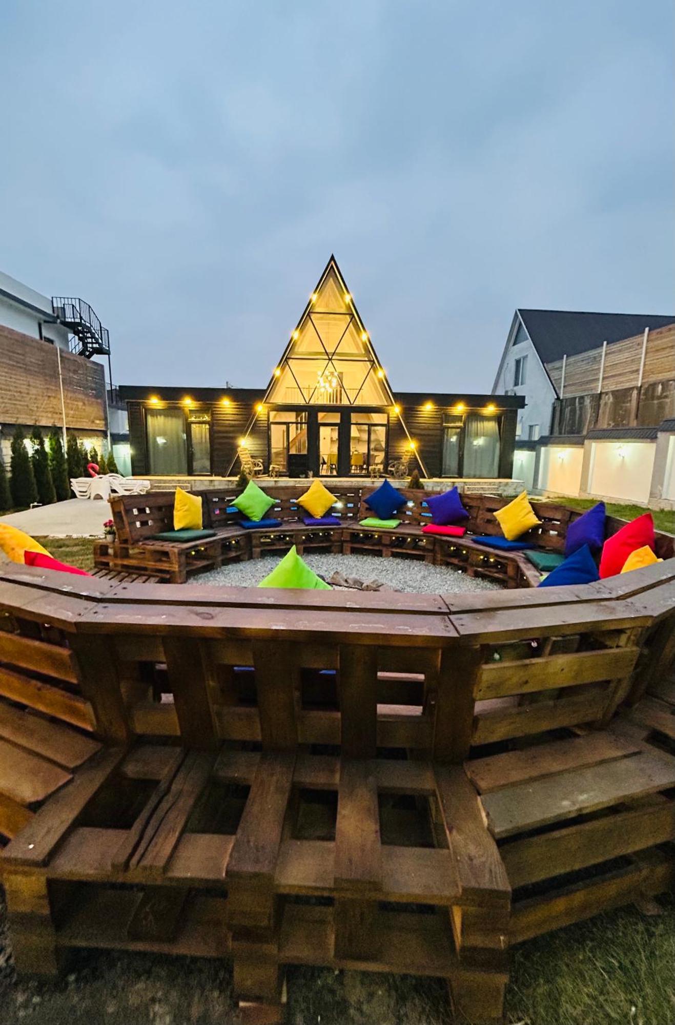 Qafqaz Mountside Chalet Qəbələ Exterior foto