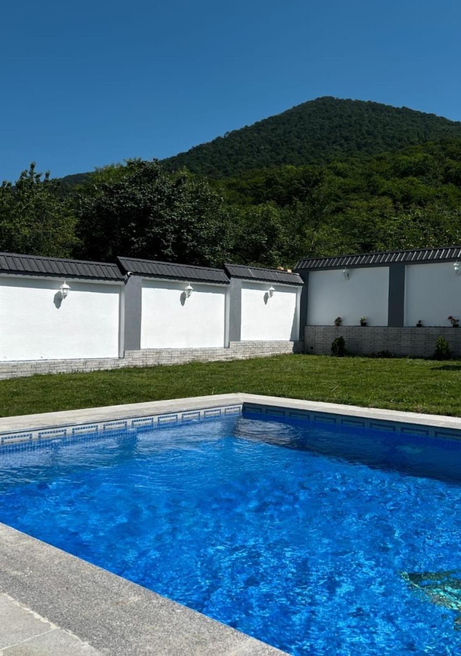 Qafqaz Mountside Chalet Qəbələ Exterior foto
