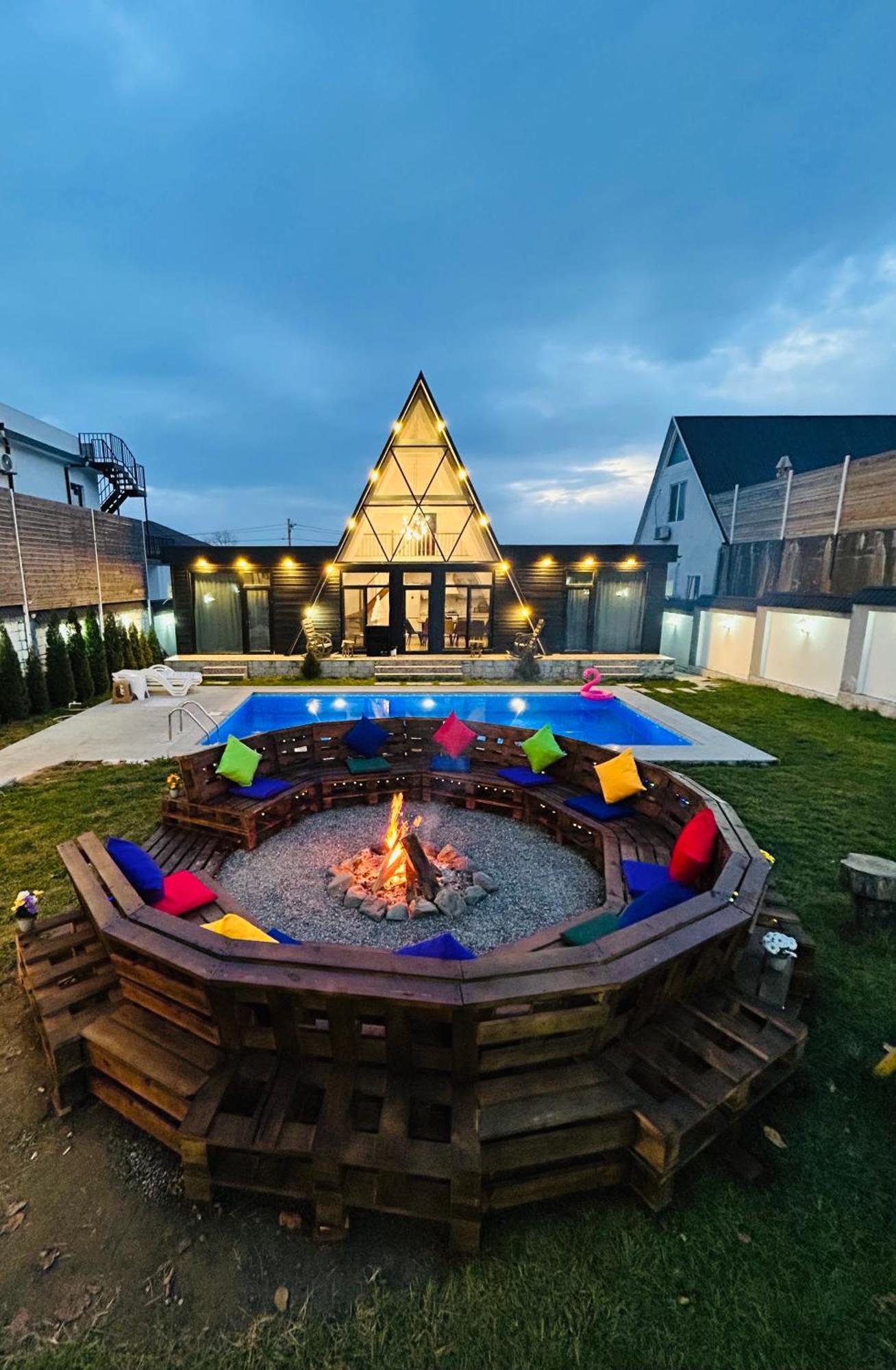 Qafqaz Mountside Chalet Qəbələ Exterior foto