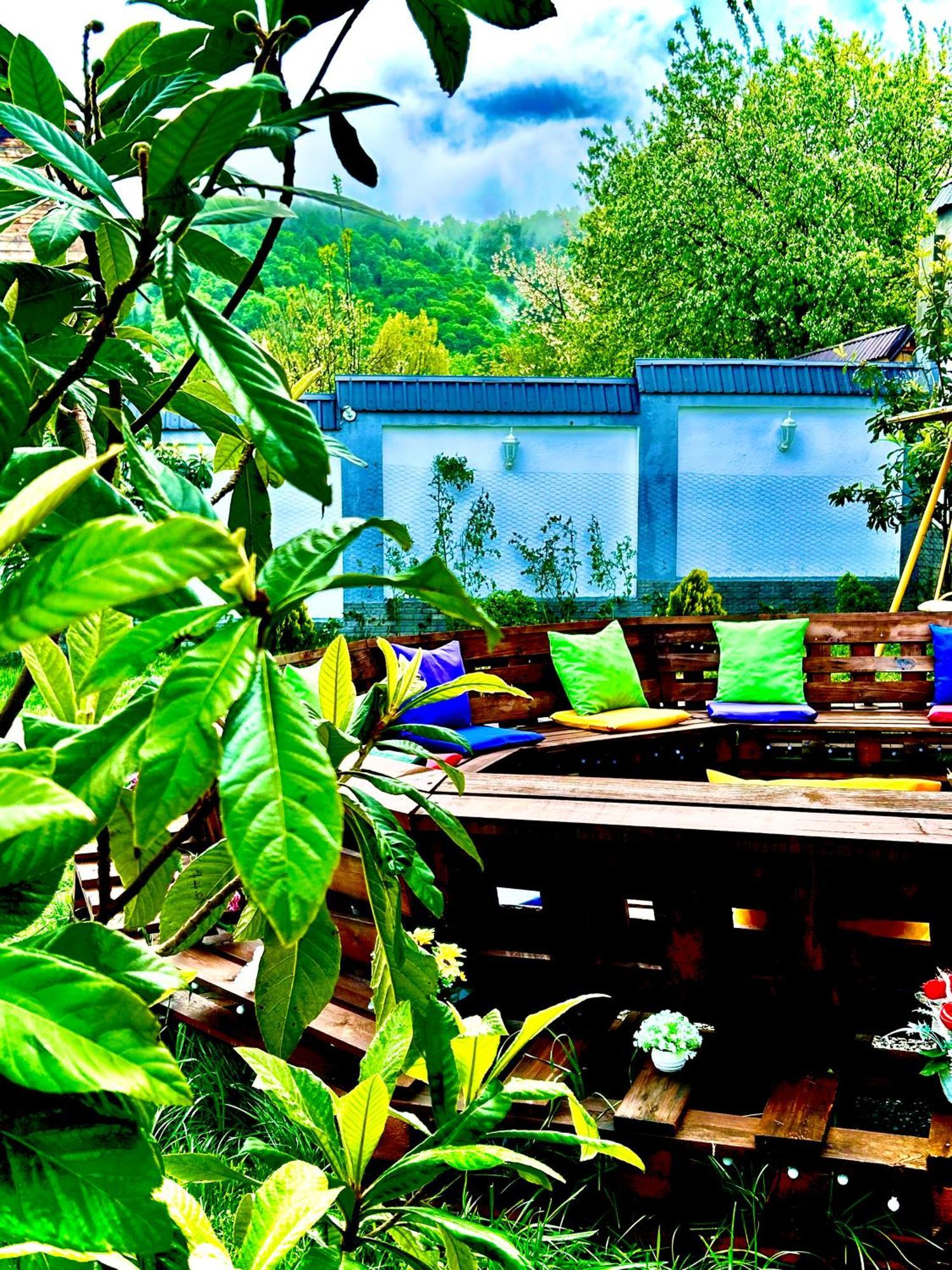 Qafqaz Mountside Chalet Qəbələ Exterior foto